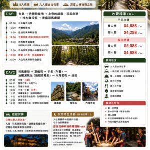 司馬庫斯二日遊｜上帝的部落．神木群探索